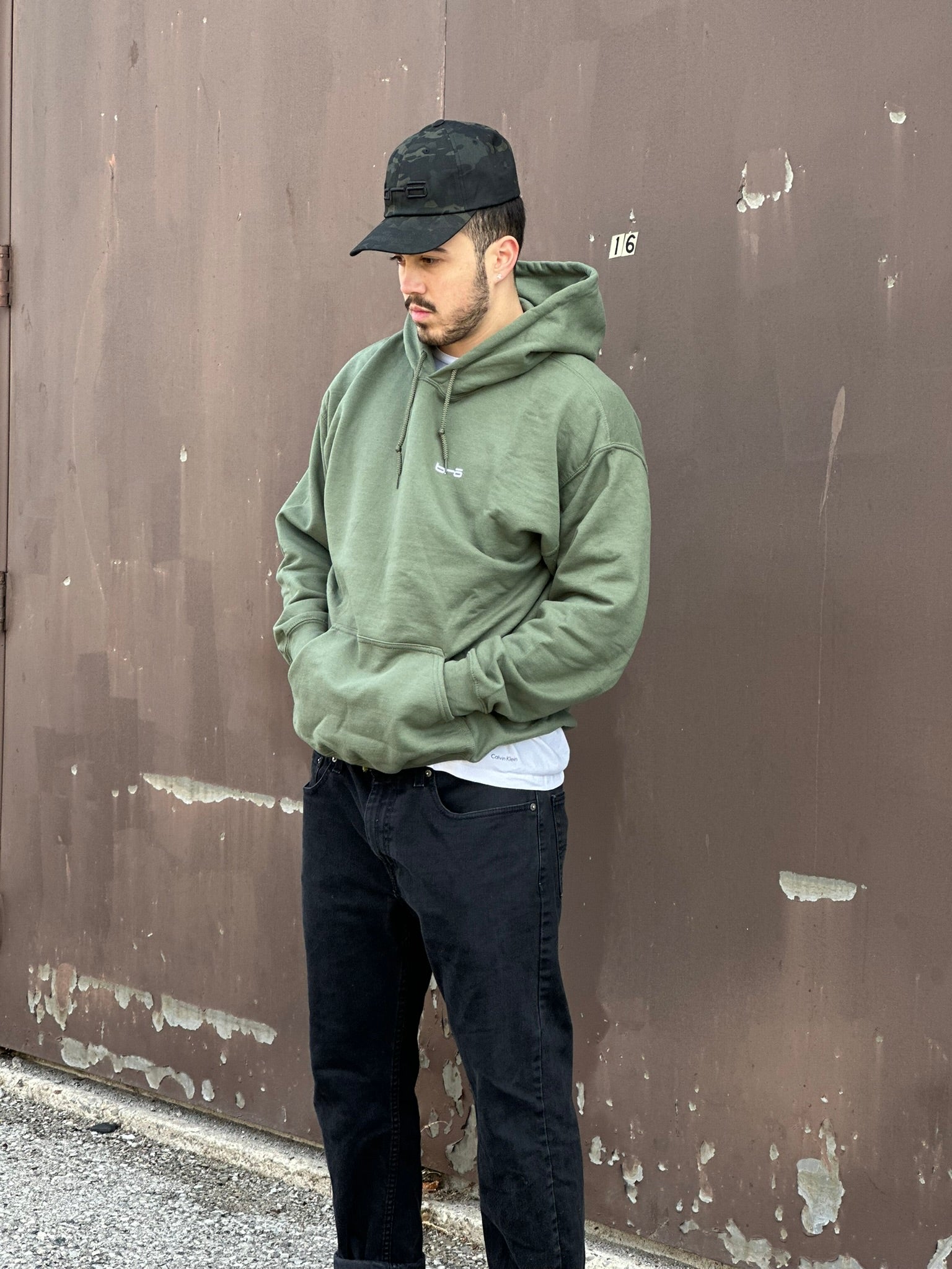 Streetwear Green Hoodie