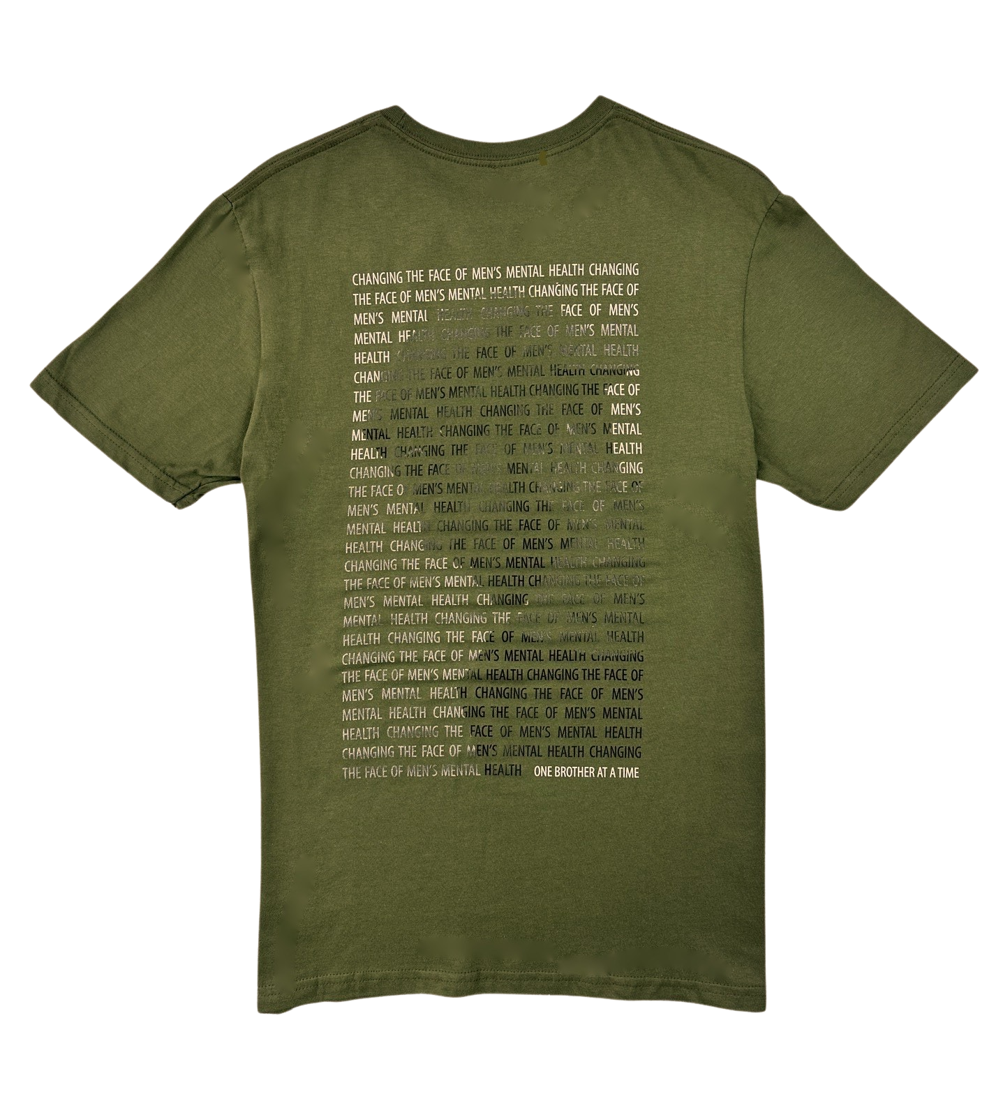 BRO "One Brother At A Time" T Shirt | Military Green