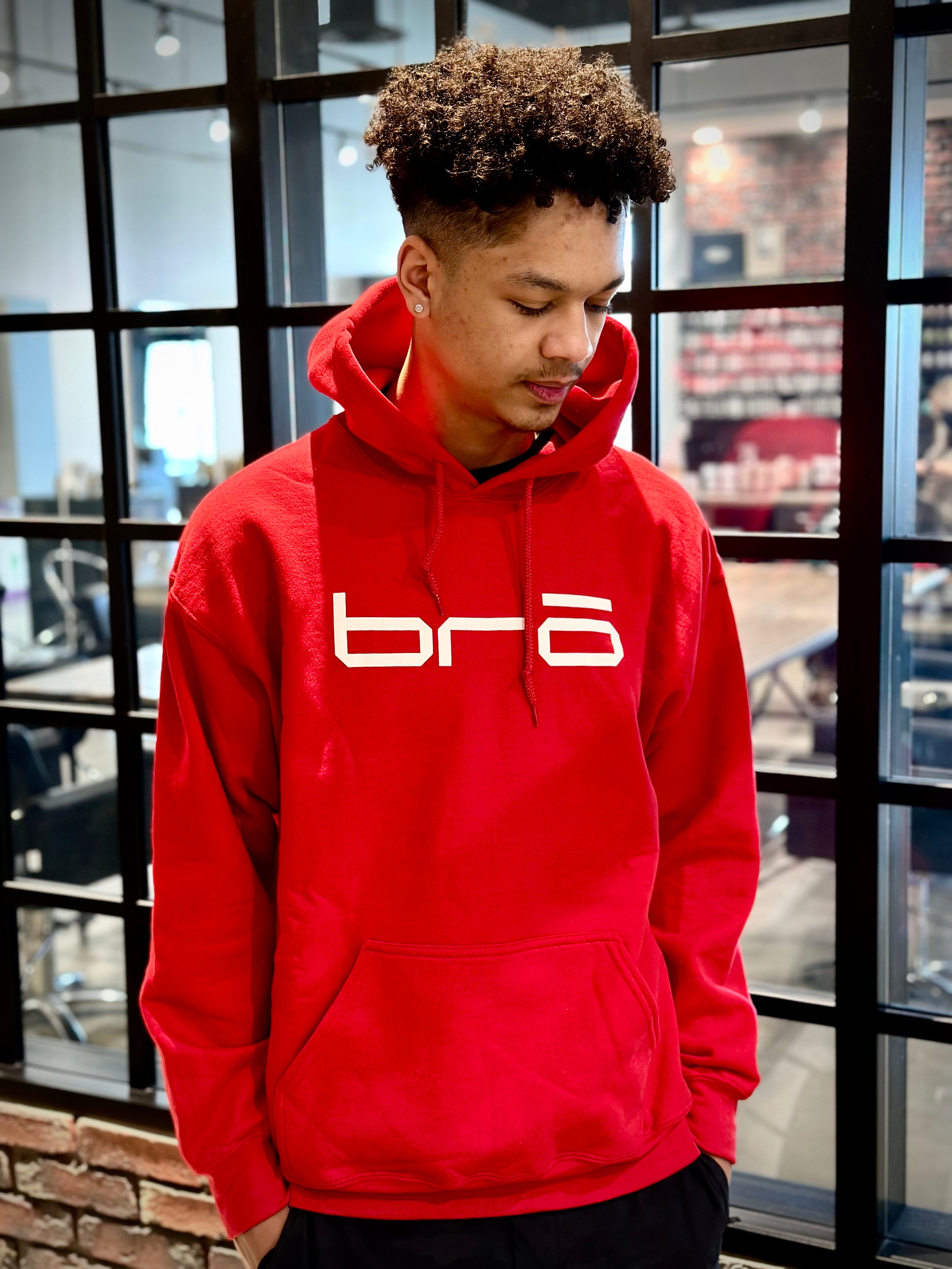 Classic BRO Hoodie | Red